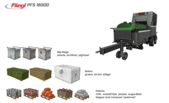 模拟农场17货物打包机MOD