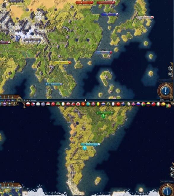 文明6真实的世界地图mod
